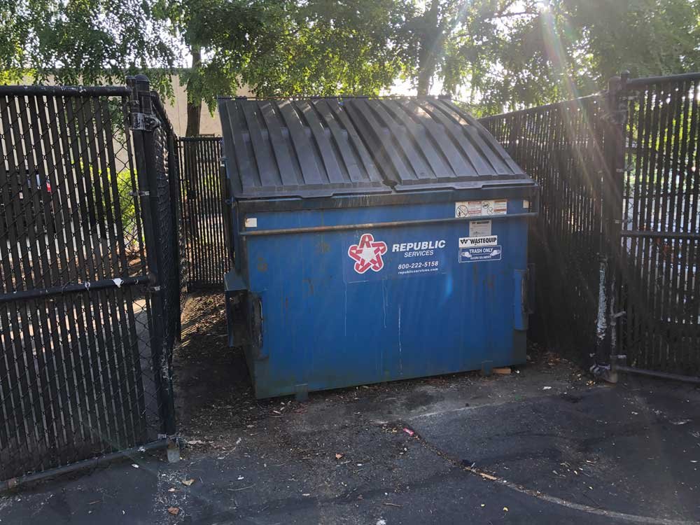 Business Dumpster After